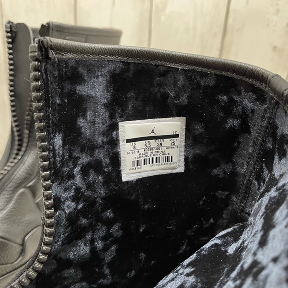 Nike Air Jordan 1 Jester XX Black Women’s Size 8 - Picture 4 of 16